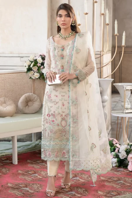 Meeral-Taabir -MH-01 Unstitched 3pcs- What U Wear