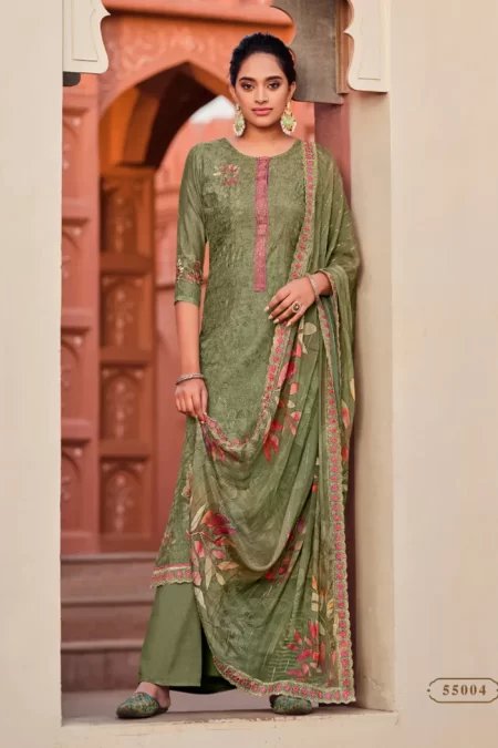 Relssa Shalimar Unstitched Cotton 3Pcs- What U Wear