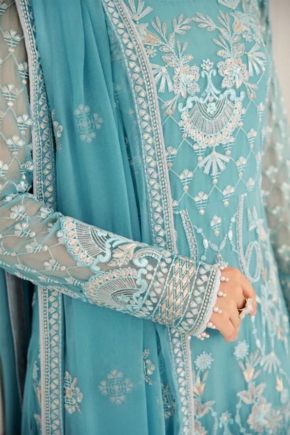 Safeera Embroidered Luxury Chiffon 3pcs- What U Wear