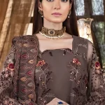Nilima By Zebtan Luxury Semi Stitched 3pcs-What U Wear