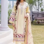 Adans Libas Rarity Glance Unstitched Lawn 3Pcs- What U Wear