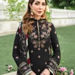 Salitex Unstitched Luxury Chiffon 3pcs-What U Wear