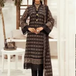 Mahees Exclusive Embroidered Lawn 3Pcs- What U Wear