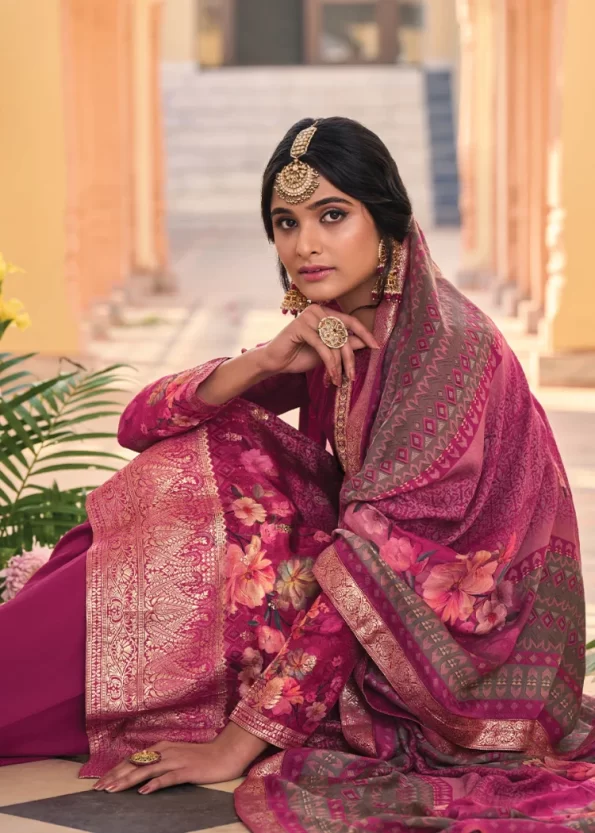 The Wild Simar Vol- 04 Unstitched 3pcs- What U Wear