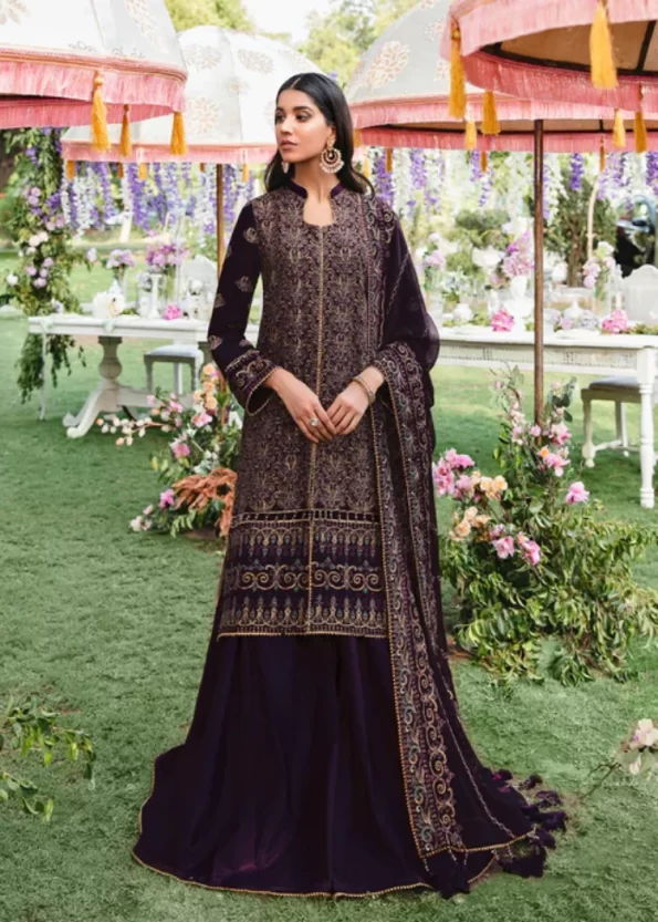 Salitex Unstitched Luxury Chiffon 3pcs-What U Wear