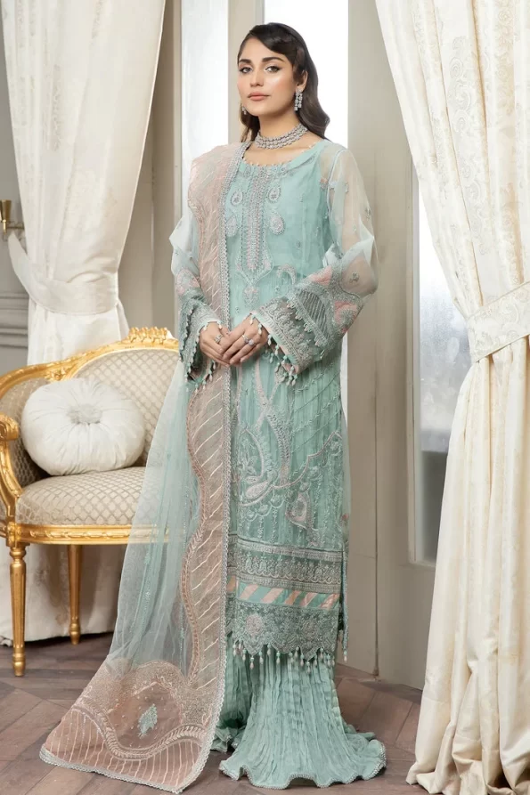 Adan Libas Florescence Eid Edit Vol-1 3Pcs- What U Wear