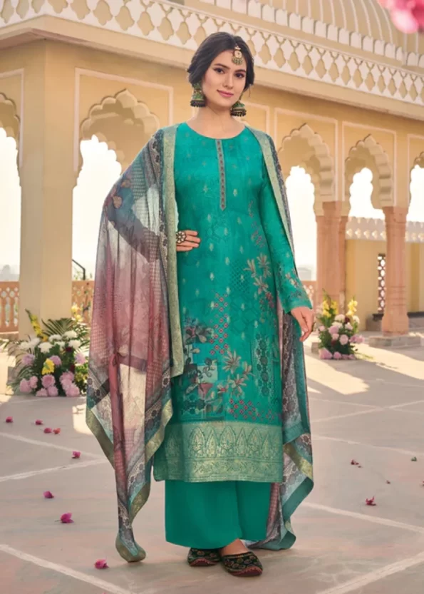 The Wild Simar Vol- 04 Unstitched 3pcs- What U Wear