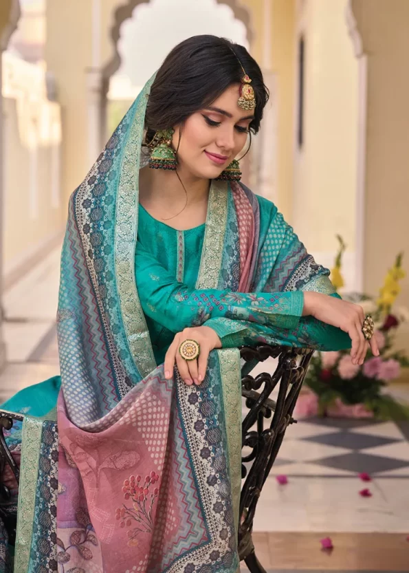 The Wild Simar Vol- 04 Unstitched 3pcs- What U Wear