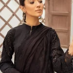 Mahees Exclusive Embroidered Lawn 3Pcs- What U Wear