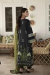 Aabyaan Afsaneh Unstitched Luxury Lawn 3pcs- What U Wear