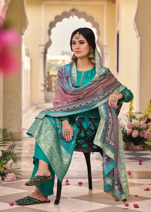 The Wild Simar Vol- 04 Unstitched 3pcs- What U Wear