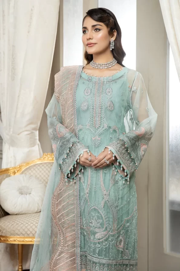 Adan Libas Florescence Eid Edit Vol-1 3Pcs- What U Wear