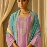 Kimora Chandani Pure Soft Silk With Embroidery 3pcs- What U Wear