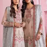 Iznik Banaras Luxury Chiffon 3Pcs- What U Wear