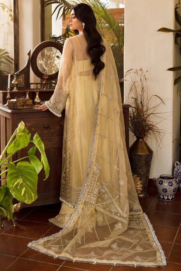 Ayzel by Afrozeh Luxury Mehar Bano 3pcs-Suit-Lyra- What U Wear