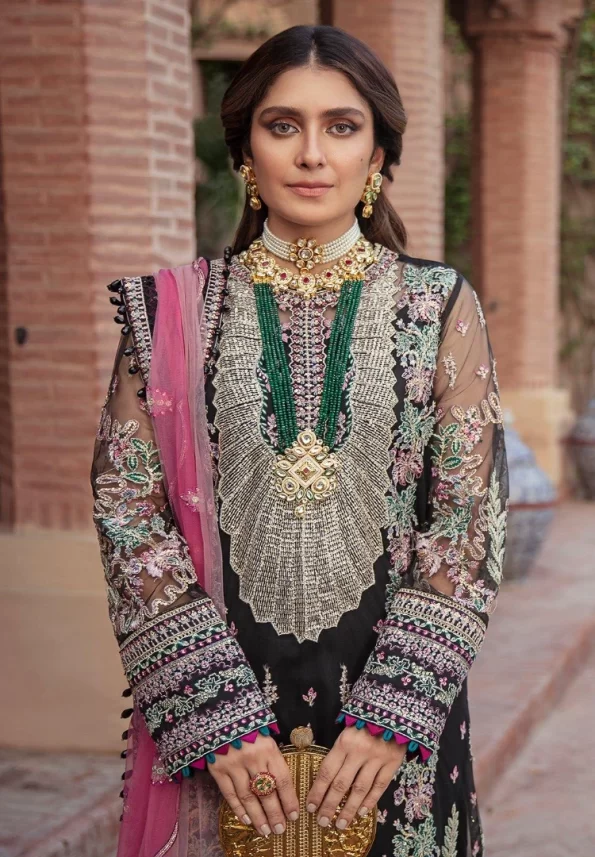 Afrozeh By Hayat Luxury 3pcs- What U Wear