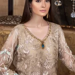Nilima By Zebtan Luxury Semi Stitched 3pcs-What U Wear