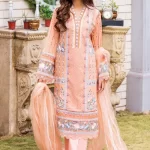 Adans Libas Rarity Glance Unstitched Lawn 3Pcs- What U Wear