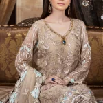 Nilima By Zebtan Luxury Semi Stitched 3pcs-What U Wear