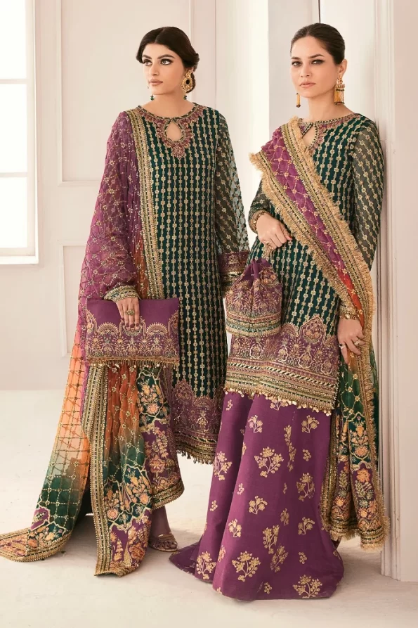 BAROQUE Chantelle Embroidered Chiffon- What U Wear