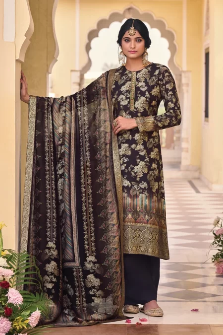 The Wild Simar Vol- 04 Unstitched 3pcs- What U Wear