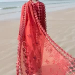 Nureh Tere Sang Embroidered Swiss Lawn 3Pcs-CHERIE- What U Wear