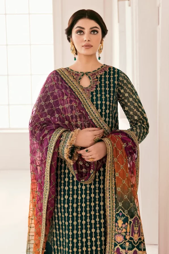 BAROQUE Chantelle Embroidered Chiffon- What U Wear