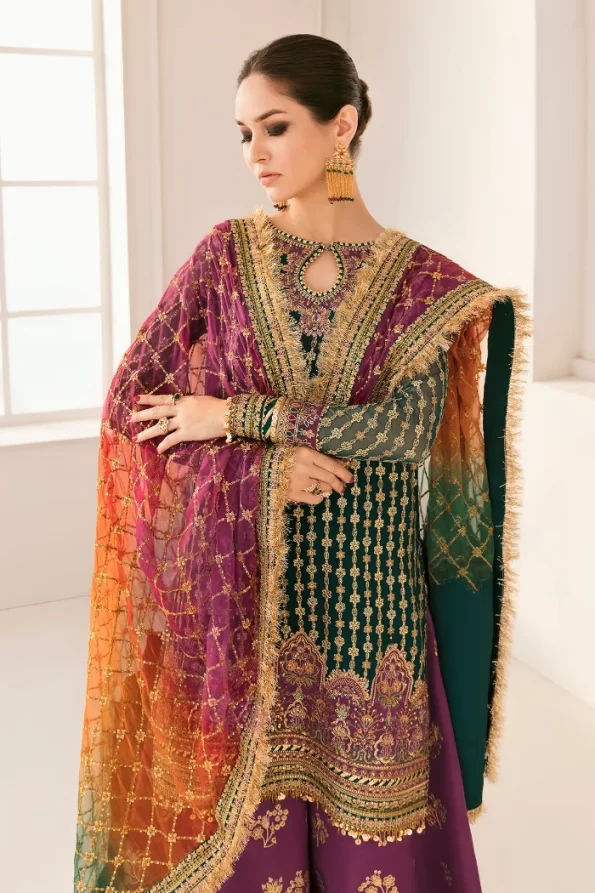BAROQUE Chantelle Embroidered Chiffon- What U Wear