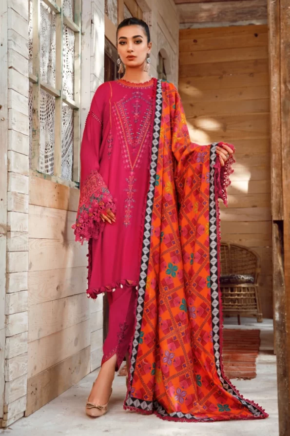 Maria B M.Prints Luxury Shawl- What U Wear