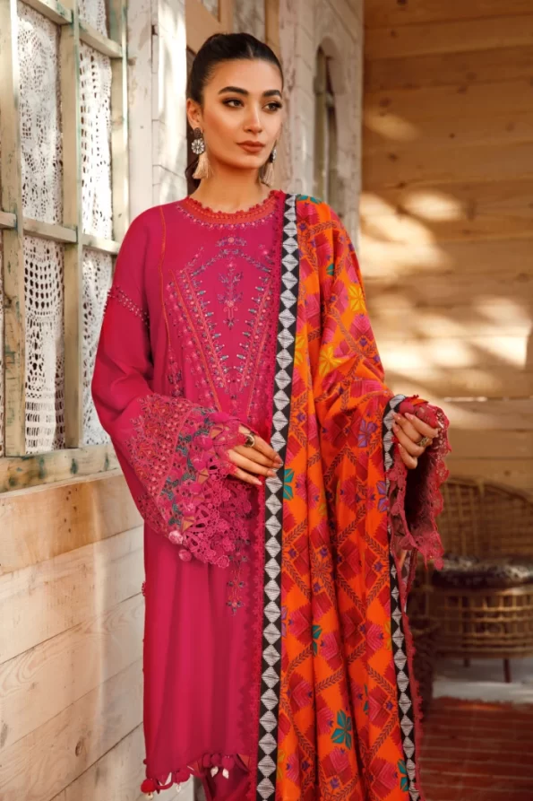 Maria B M.Prints Luxury Shawl- What U Wear