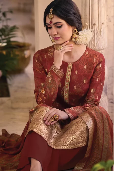 The Wild Simar Vol- 04 Unstitched 3pcs- WHat U Wear