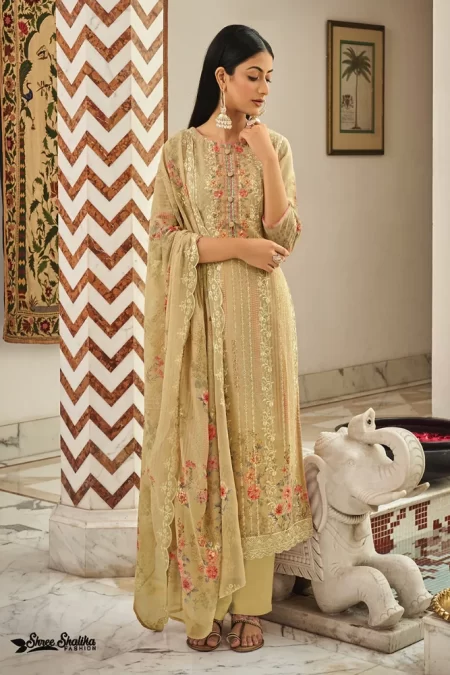 Shree Salika Zainab Cotton 3pcs- What U Wear