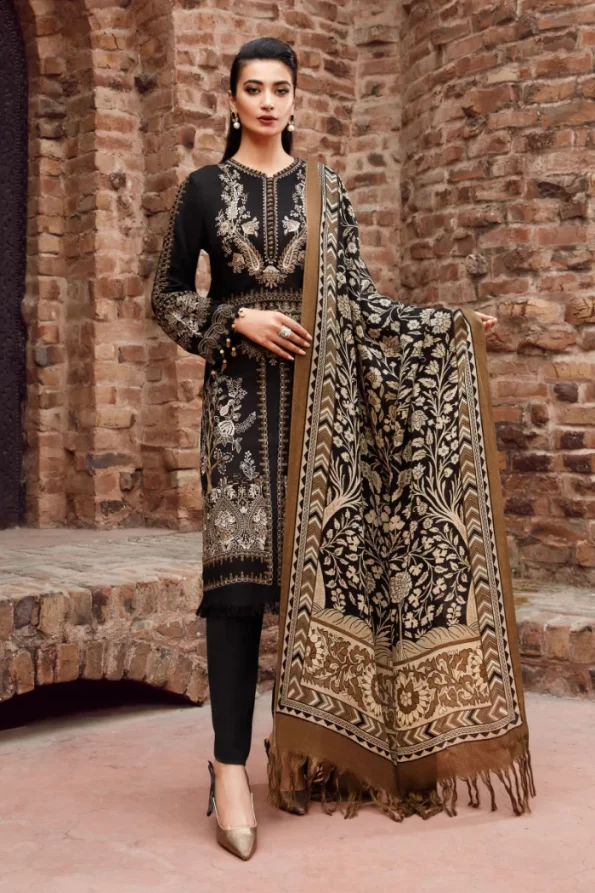Maria B M.Prints Luxury Shawl- What U Wear