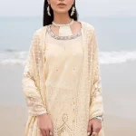 Nureh Tere Sang Embroidered Swiss Lawn 3Pcs-SIOFRA- What U Wear