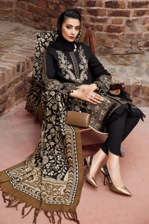 Maria B M.Prints Luxury Shawl- What U Wear