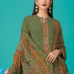 Esta Kalamkari Unstitched Cotton 3Pcs- What U Wear