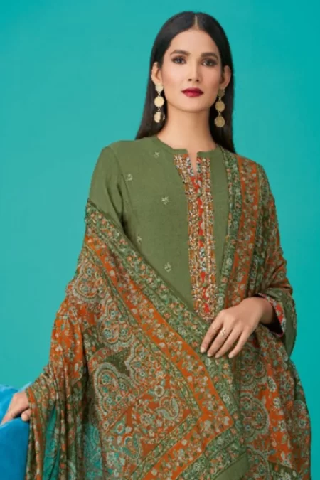 Esta Kalamkari Unstitched Cotton 3Pcs- What U Wear