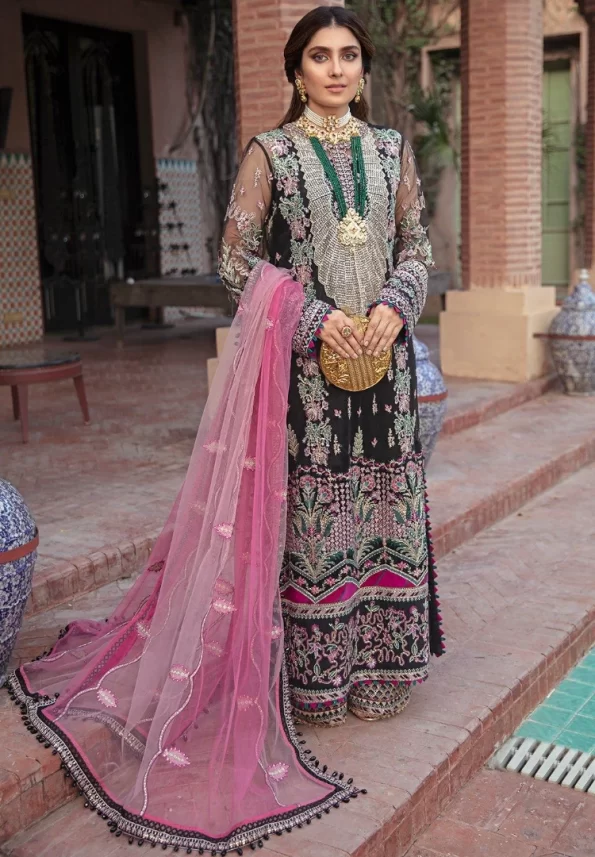 Afrozeh By Hayat Luxury 3pcs- What U Wear