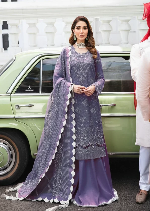 Salitex Unstitched Luxury Chiffon 3pcs-What U Wear