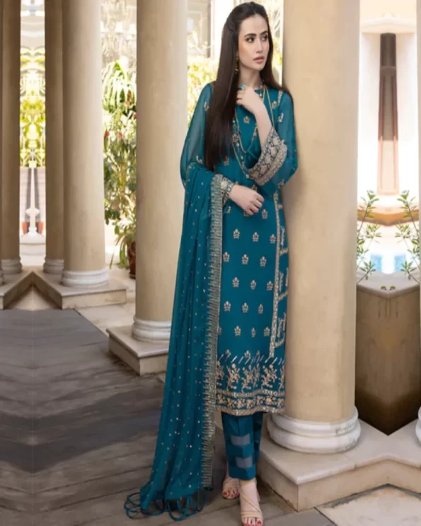 Merakish Luxury Chiffon 3 Piece Collection- What U Wear