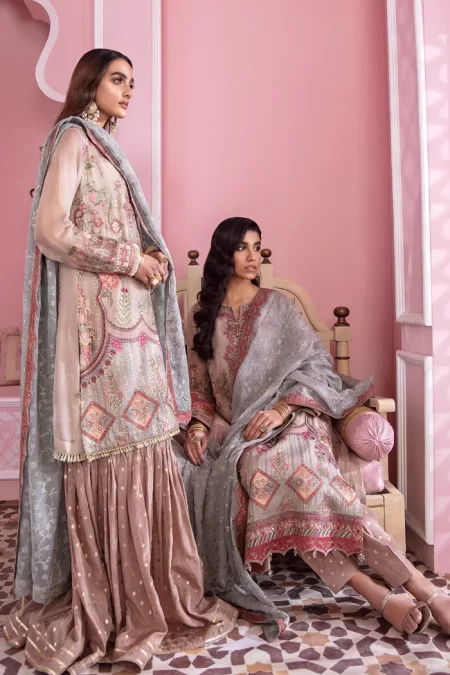 Iznik Banaras Luxury Chiffon 3Pcs- What U Wear