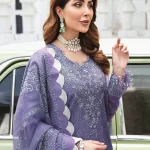 Salitex Unstitched Luxury Chiffon 3pcs-What U Wear