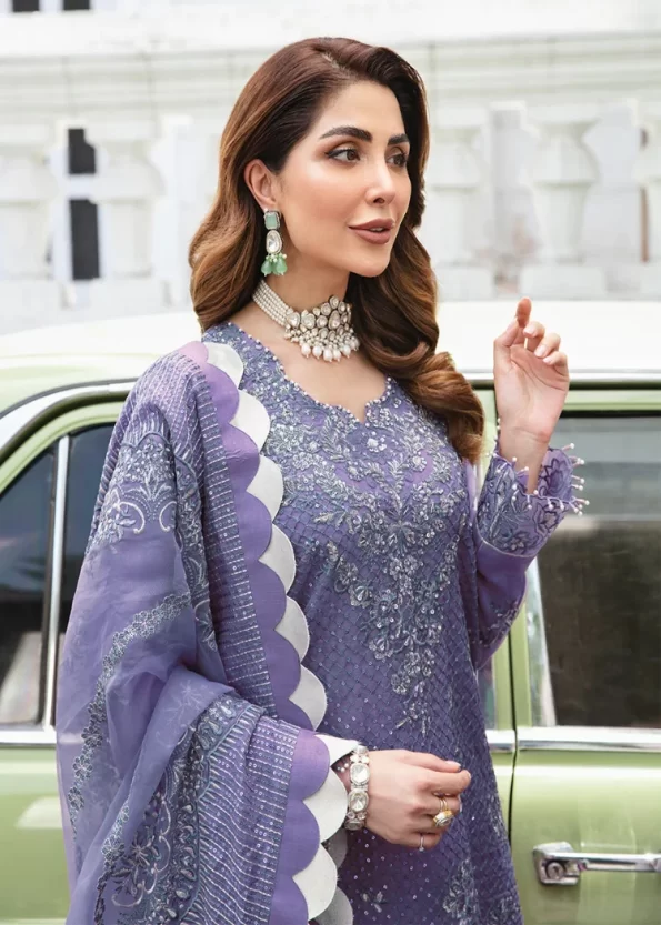 Salitex Unstitched Luxury Chiffon 3pcs-What U Wear