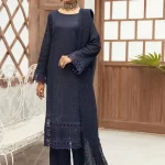Mahees Exclusive Embroidered Lawn 3Pcs- What U Wear