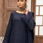 Mahees Exclusive Embroidered Lawn 3Pcs- What U Wear