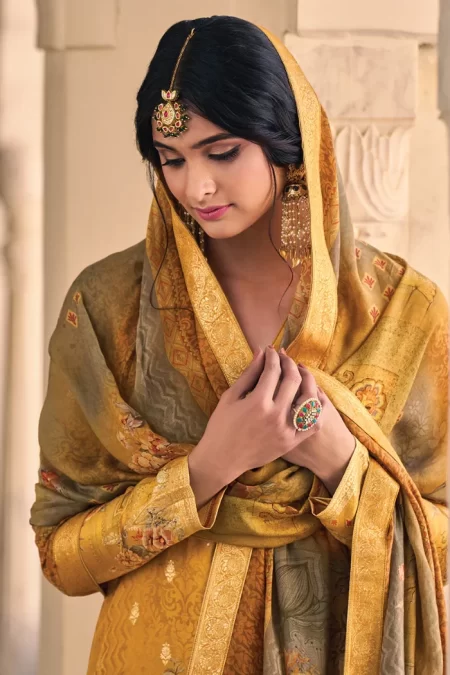 The Wild Simar Vol- 04 Unstitched 3pcs- WHat U Wear