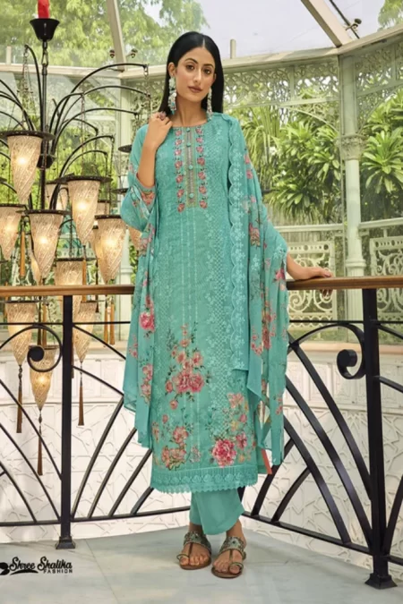 Shree Salika Zainab Cotton 3pcs- What U Wear