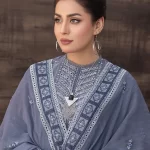 Manizay Saqafat Fancy Lawn Unstitched 3Pcs- What U Wear