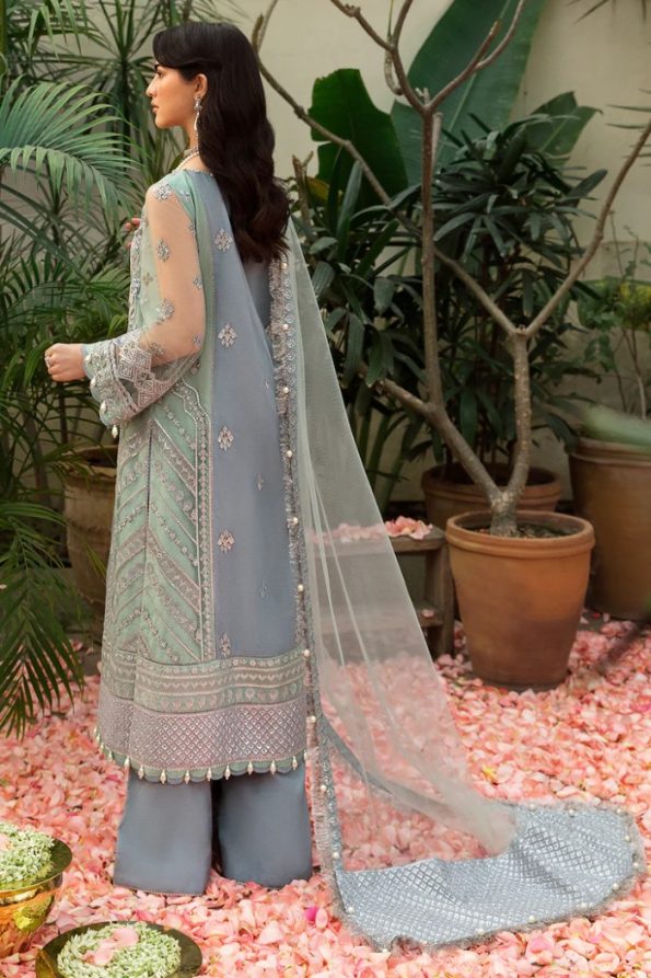 Ayzel by Afrozeh Luxury Mehar Bano 3pcs-Suit-Celin- What U Wear