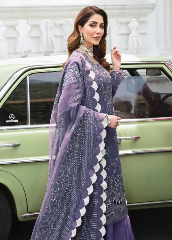 Salitex Unstitched Luxury Chiffon 3pcs-What U Wear